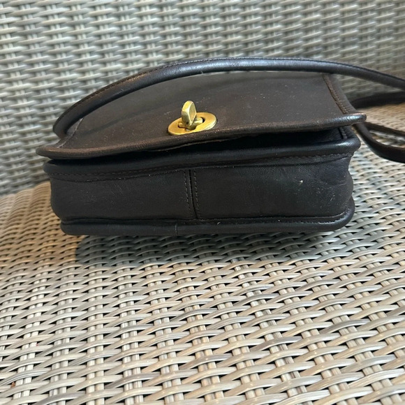 Vintage Coach cocoa compact pouch - Picture 7 of 9